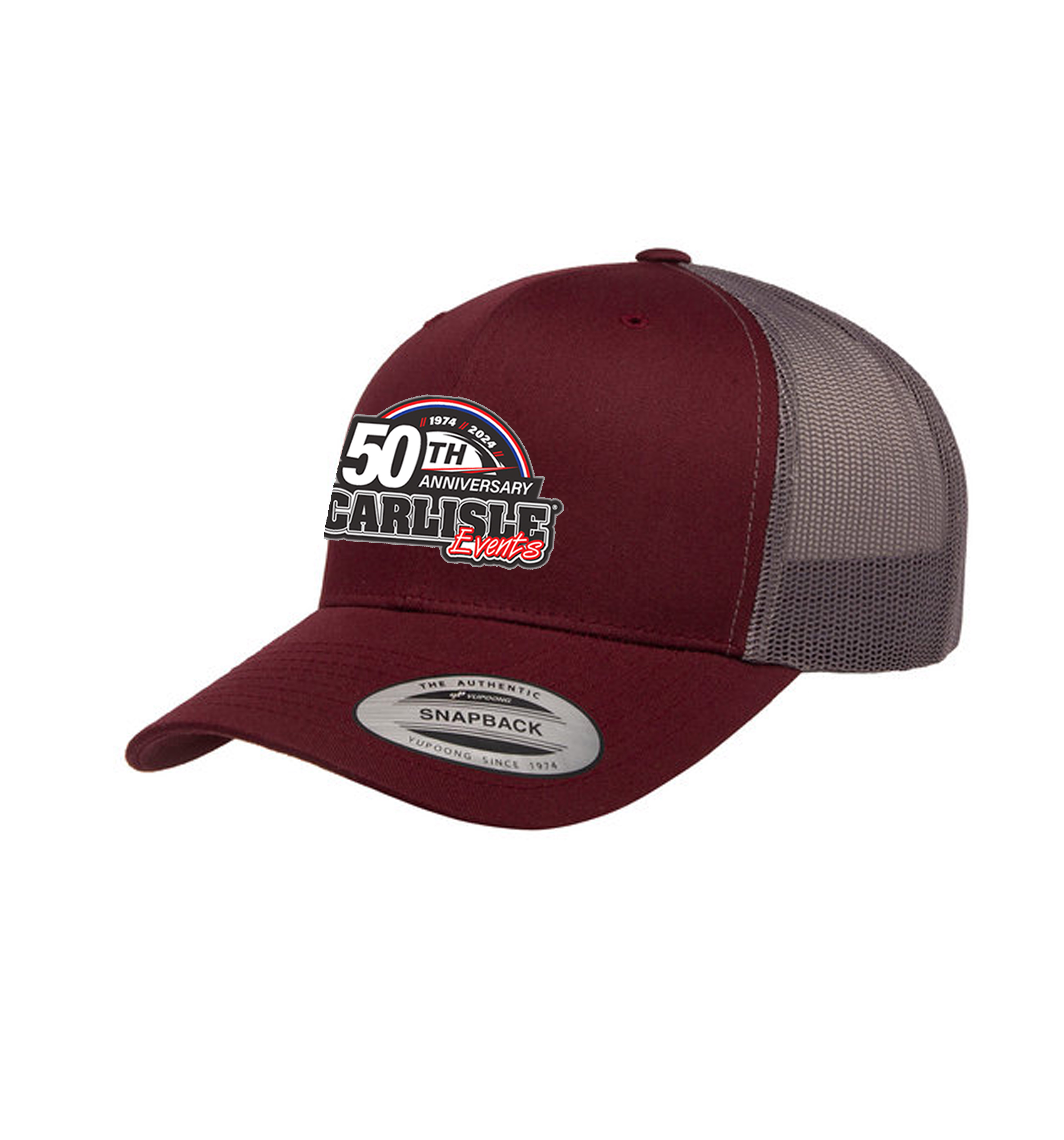 50th ann snapback maroon